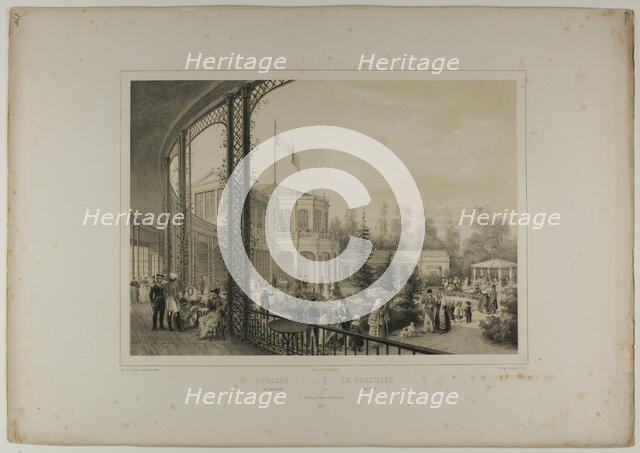 The Vauxhall in Pavlovsky, c. 1820. Creator: C. Schultz.