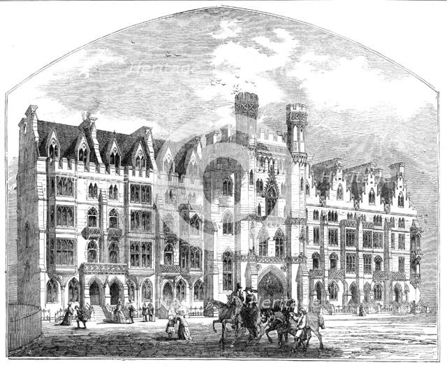 Westminster Improvements - New Houses in the Broad Sanctuary, 1854. Creator: Unknown.
