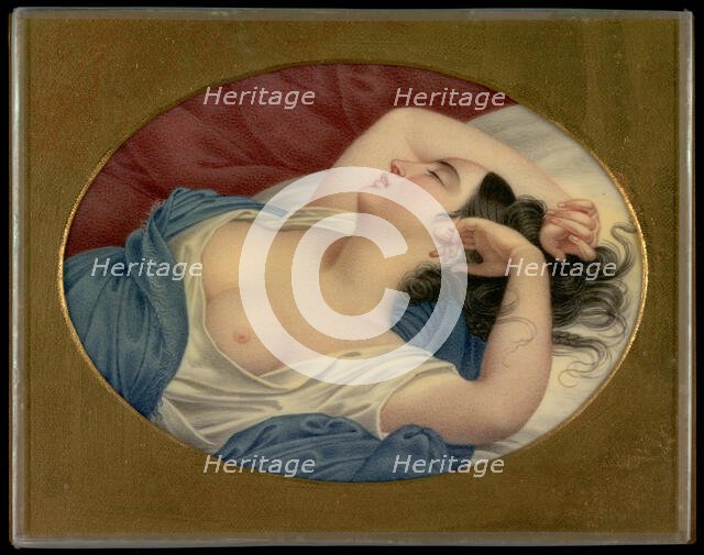 Sleeping Beauty, ca. 1850. Creator: Henry Brintnell Bounethea.