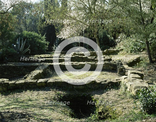 Acropolis, El Puig de Sant Andreu, Ullastret, Catalonia, Spain, (1999).  Creator: LTL.