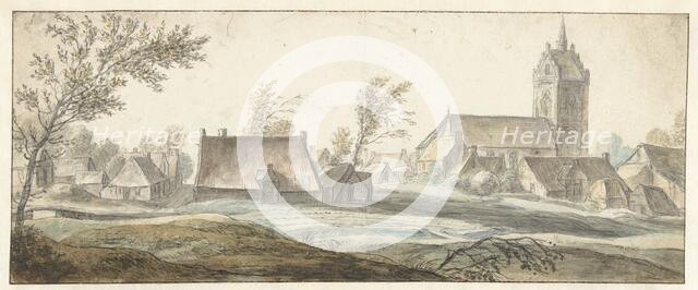 View of the village of Soest, 1619-1690. Creator: Anthonie Waterloo.