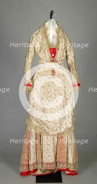 Afternoon dress, American, ca. 1883. Creator: Catherine Donovan.
