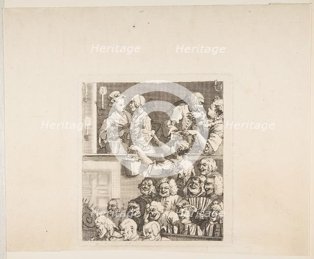 The Laughing Audience, December 1733. Creator: William Hogarth.