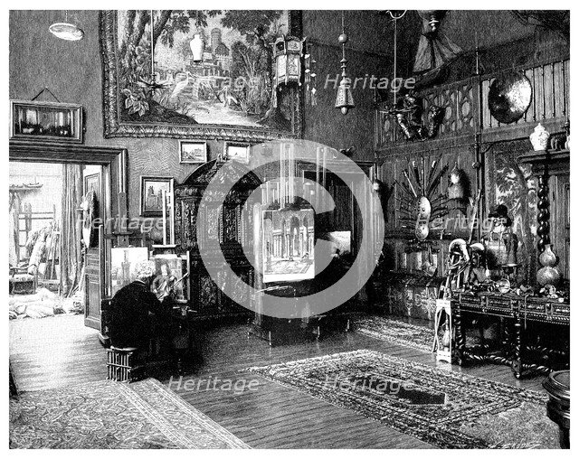 'The Study of Monsieur JL Gerome', 1901. Artist: Unknown