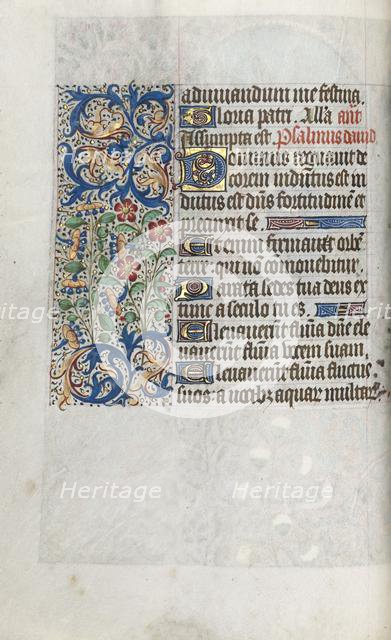 Book of Hours (Use of Rouen): fol. 39b, c. 1470. Creator: Master of the Geneva Latini (French, active Rouen, 1460-80).