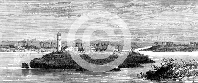 Cape Palmas and Harper Town, west coast of Africa, 1873. Creator: Unknown.