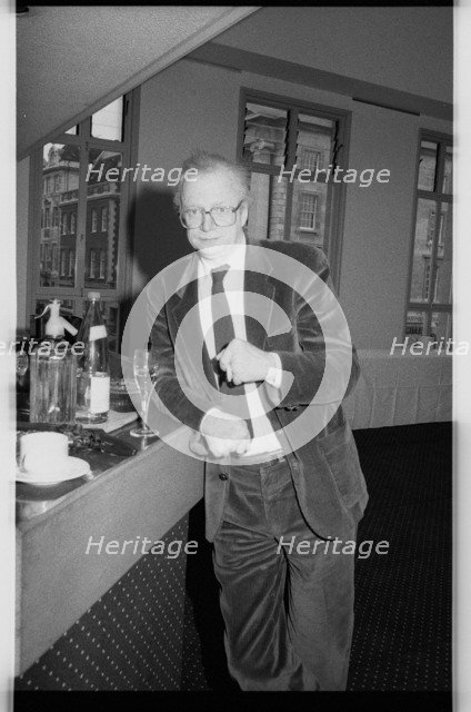 Dennis Potter, BAFTA, London, 1990.  Artist: Brian O'Connor.