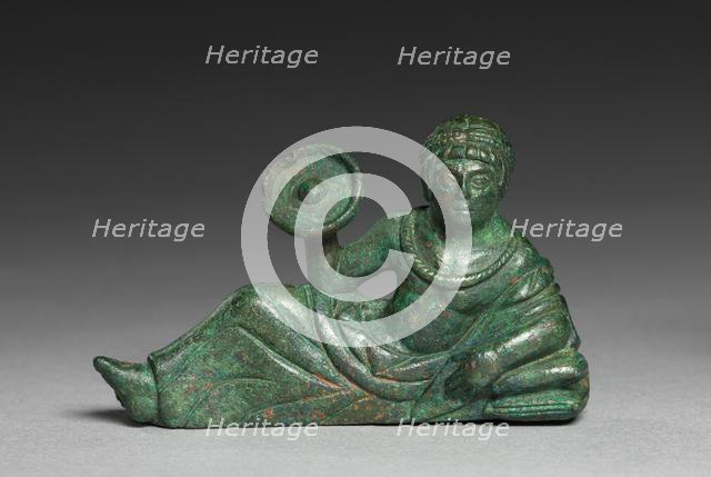 Vessel Ornament of Banqueter, probably 400-375 BC. Creator: Unknown.