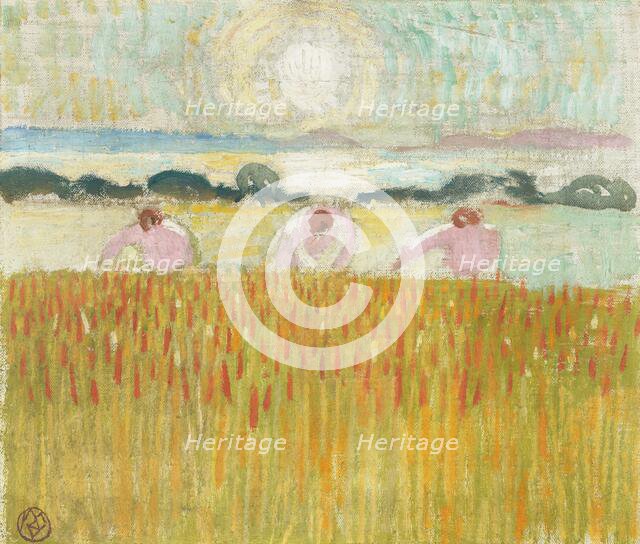 White Sun on the Corn, 1914. Creator: Denis, Maurice (1870-1943).