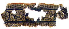 Textile Fragment, Coptic, 5th century. Creator: Unknown.