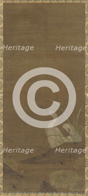 Herons and Water Plants, 1368-1644. Creator: Unknown.