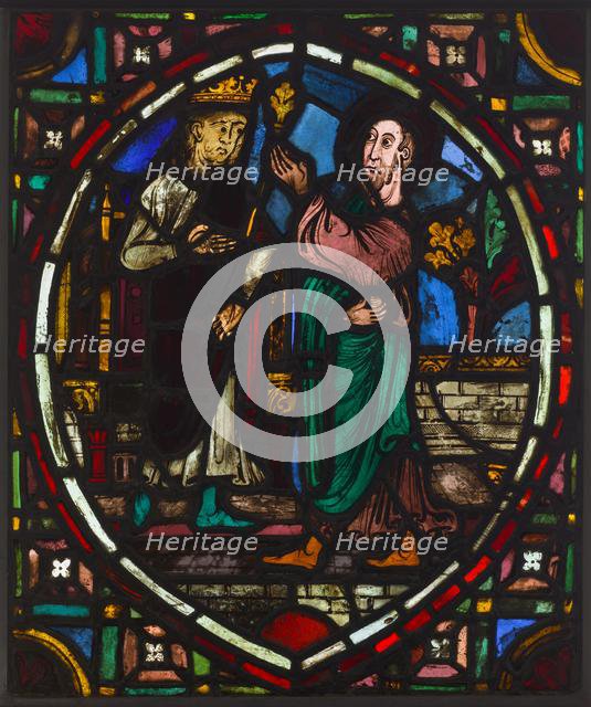 Panel, mid 1200s. Creator: Unknown.