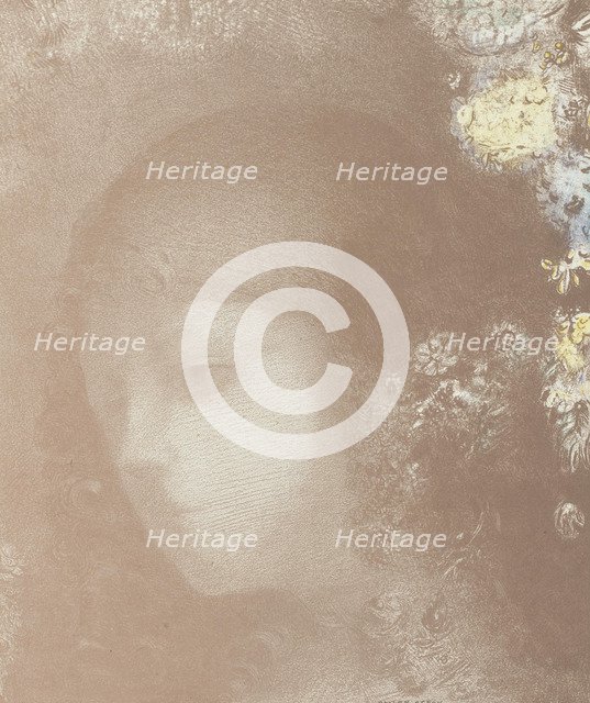 Child's Head with Flowers (Tête d'enfant avec fleurs), 1897.