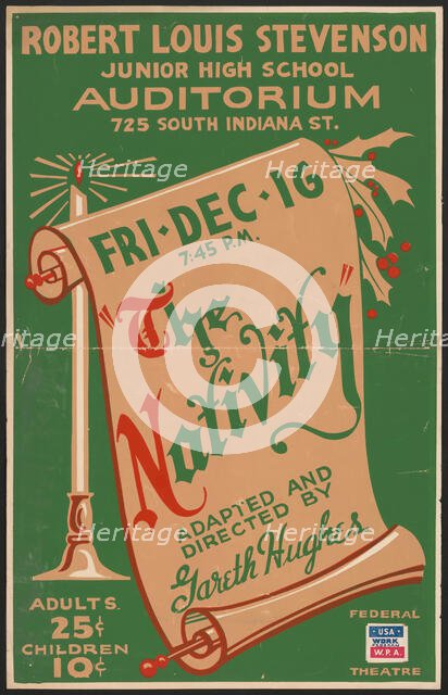 The Nativity, [193-]. Creator: Unknown.