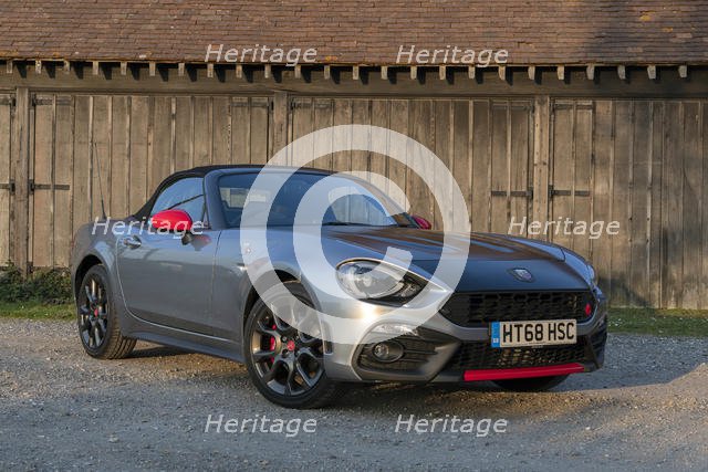 2018 Fiat 124 Abarth Spider. Creator: Unknown.