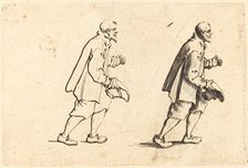 Peasant with Hat in Hand, c. 1622. Creator: Jacques Callot.