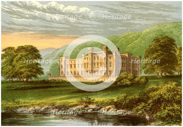 Scone Palace, Perthshire, Scotland, home of the Earl of Mansfield, c1880. Artist: Unknown