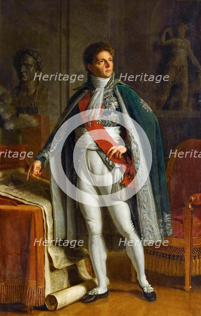 Louis Alexandre Berthier, Prince de Wagram, Duc de Valangin, Prince of Neuchâtel (1753-1815), Marsha Artist: Pajou, Jacques Augustin Catherine (1766-1828)