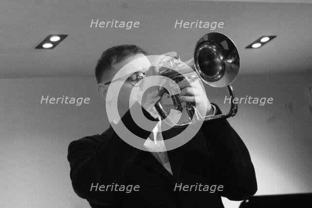 James Davison, Davison-Hemstock Quintet, Spike’s Place, Beckenham, Kent, 2024. Creator: Brian O'Connor.