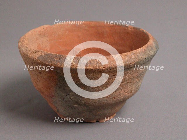 Bowl, Coptic, 4th-7th century. Creator: Unknown.