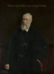 Jan Verhaert, the Artist's Father, 1879. Creator: Pieter Verhaert.