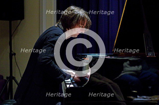 Michael Wollny, Watermill Jazz Club, Dorking, Surrey, 2014.  Artist: Brian O'Connor.