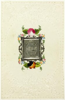 Look at My Beloved (valentine), 1850/59. Creator: Unknown.