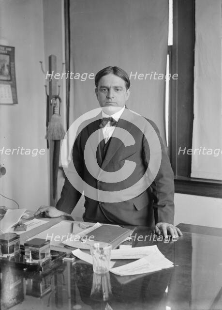 F.H. La Guardia, 1917. Creator: Bain News Service.