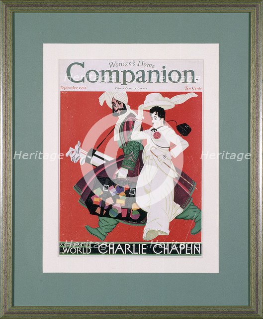 Cover of Woman's Home Companion magazine, September 1933. Artist: Unknown
