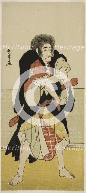 The Actor Ichikawa Danjuro V as the Renegade Monk Wantetsu of Okami-dani in the Play..., c. 1778. Creator: Shunsho.