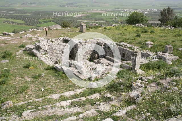 A hypogeum at Dougga (Thugga), Tunisia. Artist: Samuel Magal