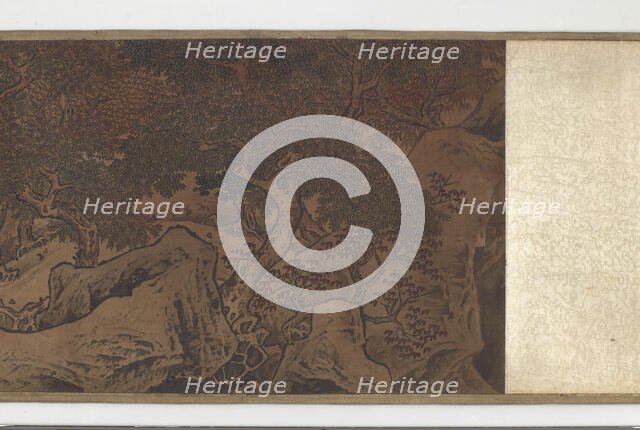 Conversing Beside the Hao River, Ming dynasty, 16th century. Creator: Unknown.