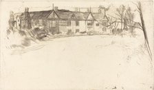 Speke Hall, No.2, 1875. Creator: James Abbott McNeill Whistler.