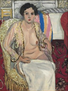 Woman in an Armchair (Woman in a negligee), 1920. Creator: Matisse, Henri (1869-1954)