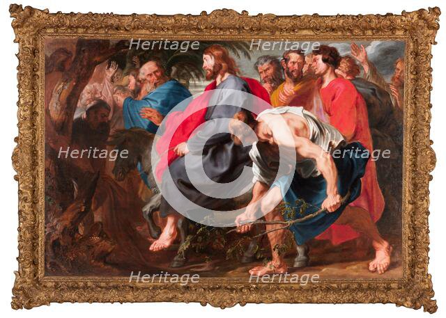 The Entry of Christ into Jerusalem, about 1617. Creator: Anthony van Dyck.