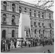 The Cenotaph, Whitehall, Westminster, City of Westminster, Greater London Authority, 1960-1985. Creator: Leonard Robin Mattock.