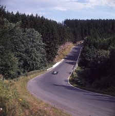A view of part of the Nurburgring race track, German Grand Prix, Germany, 1963. Artist: Unknown