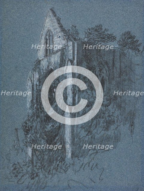 Tintern Abbey, Monmouthshire, 1800-10. Creator: David Cox the Elder.