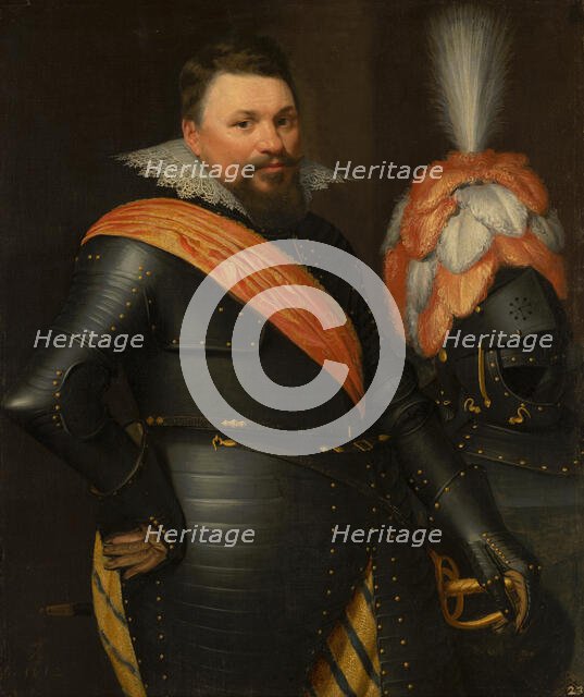 Portrait of an Officer, c1610s. Creator: Jan Anthonisz van Ravesteyn.