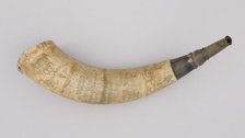 Powder Horn, Colonial American, ca. 1765. Creator: Unknown.