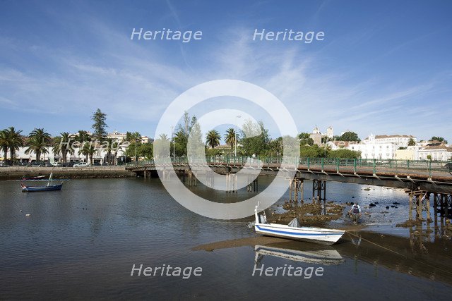 Bridge over the River Gilao, Tavira, Portugal, 2009. Artist: Samuel Magal