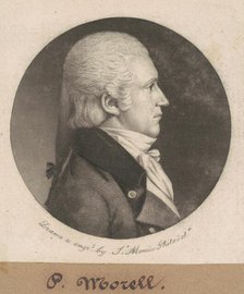 P. Morell, 1802. Creator: Charles Balthazar Julien Févret de Saint-Mémin.