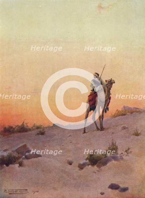 'A Desert Scout', c1880, (1904). Artist: Robert George Talbot Kelly.