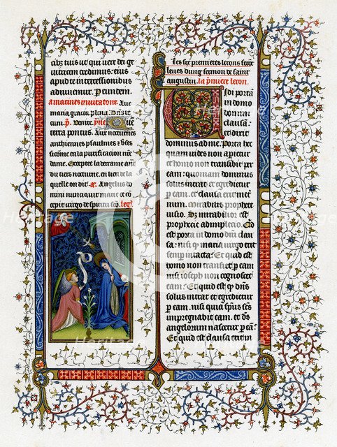 The Annunciation, 1413-1419. Artist: Unknown