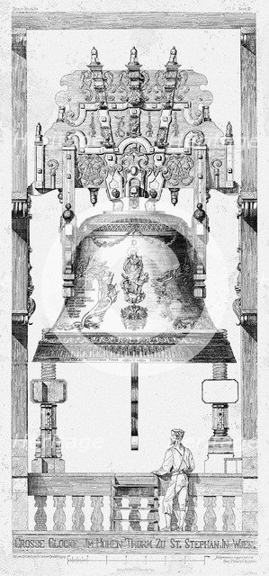 The Pummerin I. Artist: Fleischer, Max (1841-1905)