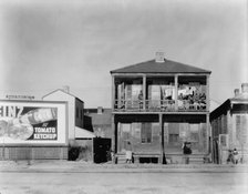 Negro house in New Orleans, Louisiana, 1936. Creator: Walker Evans.