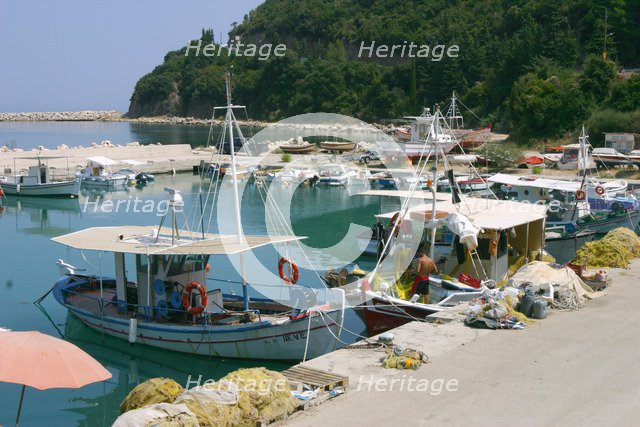 Harbour of Poros, Kefalonia, Greece