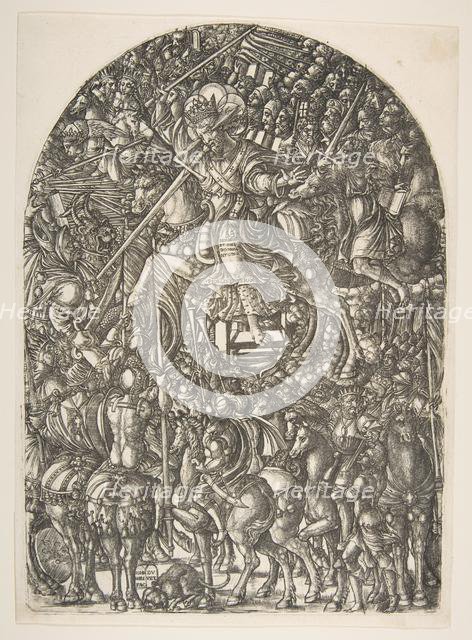 Christ mounted on a white Horse, from the Apocalypse.n.d. Creator: Jean Duvet.