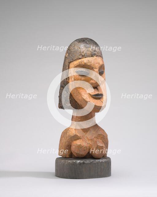 Head of a Woman, 1913. Creator: Ernst Kirchner.