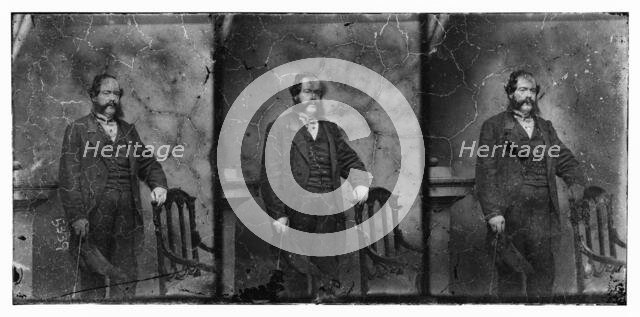 R. Wallack sic, Mayor of Wash., ca. 1860-1865. Creator: Unknown.